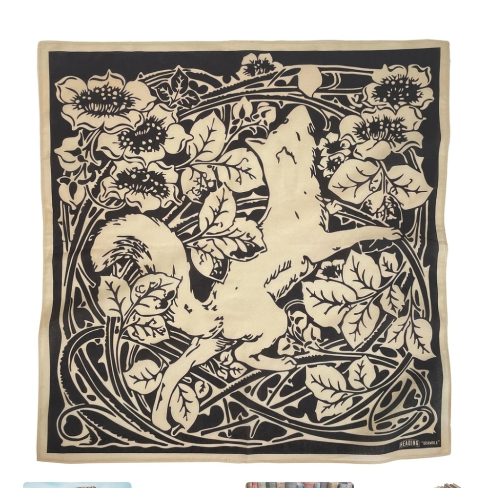 "Bramble" 24" Bandana